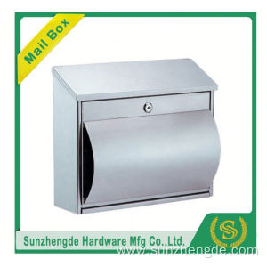 SMB-015SS grey color powder coated mailbox letter box for sale